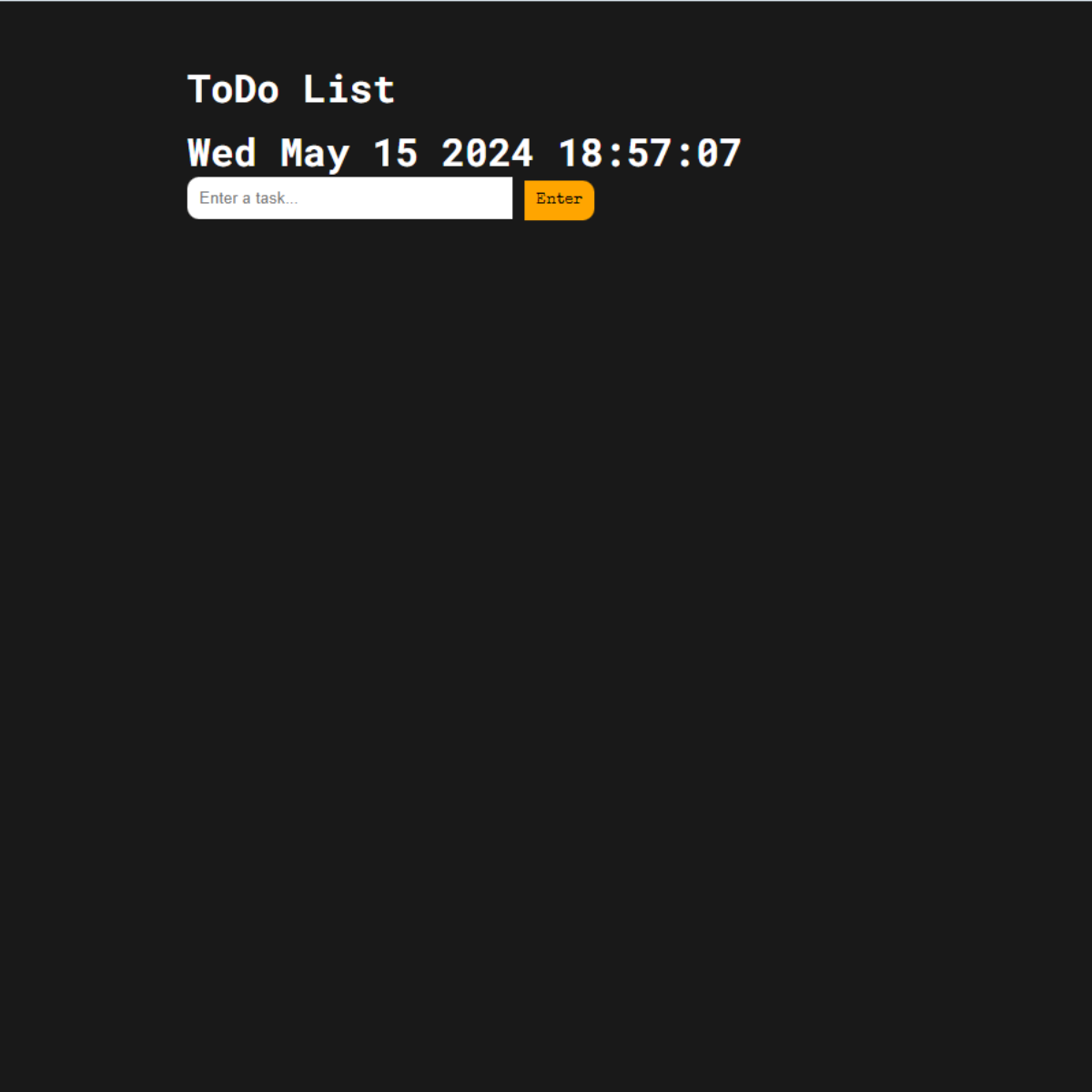 Todo List App